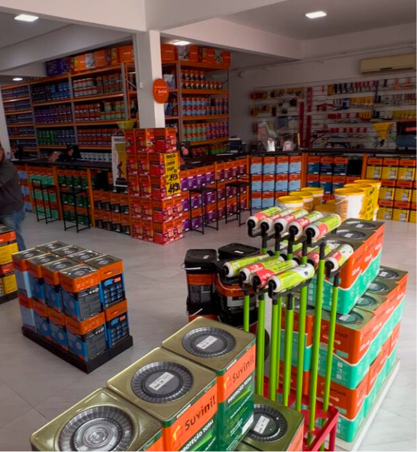 Loja de tintas em Joinville SC
