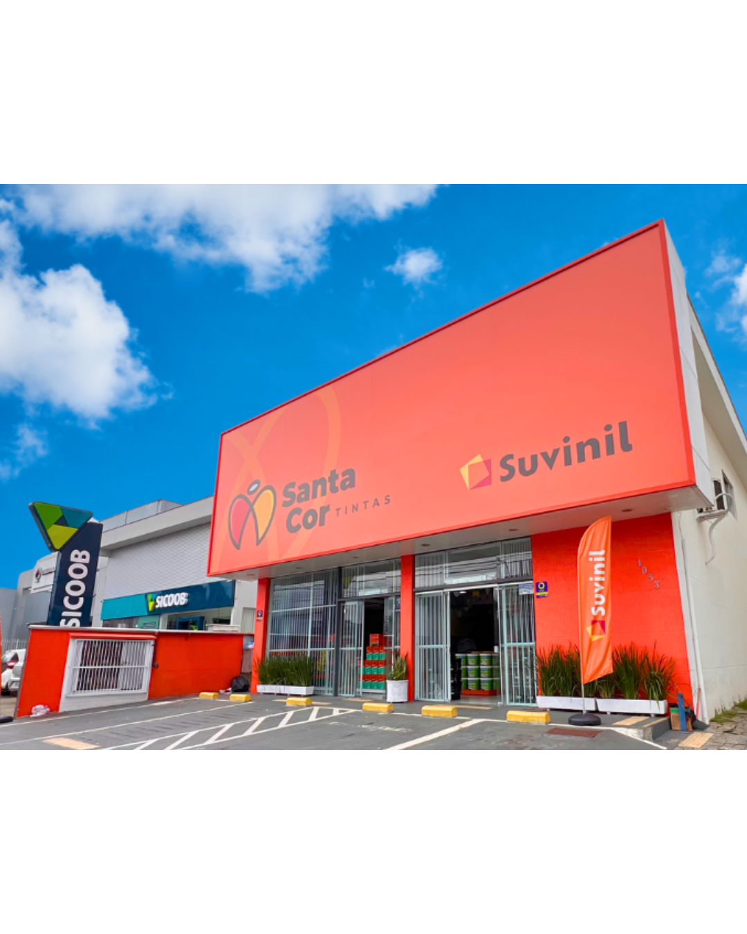 Loja de tinta em Joinville