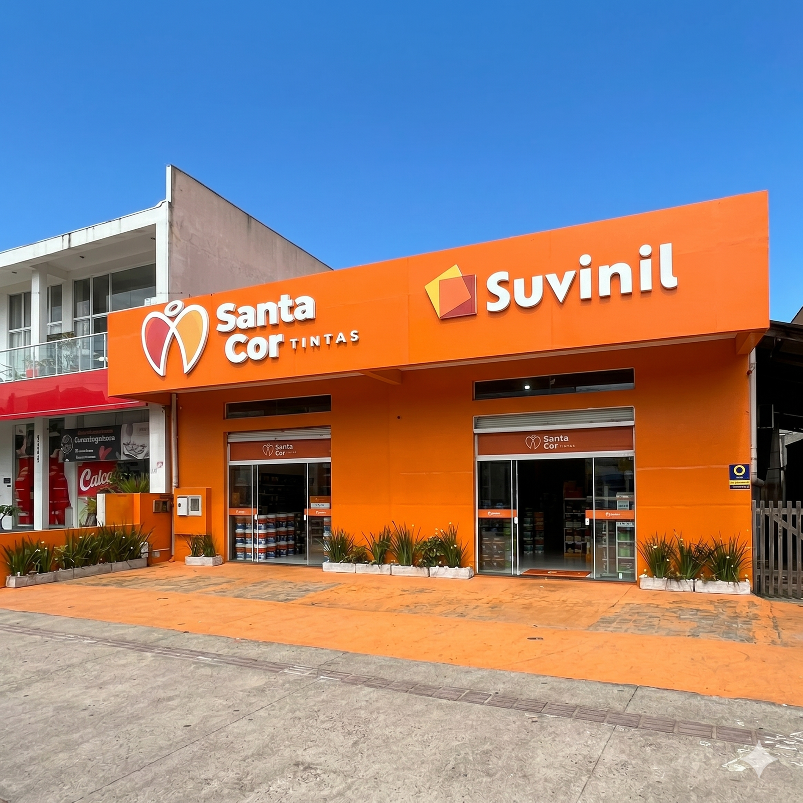 Loja de tintas em Itapoá